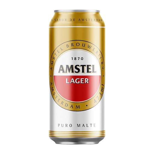[94888] Cerveja Amstel Lager Latão 473 ml