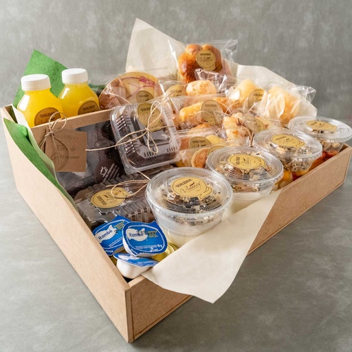 [6472] Cesta de café da manhã Vianney - Serve 4 pessoas