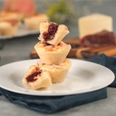 Mini Empada de Queijo com Goiabada