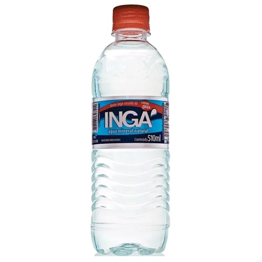 [5423] Água Mineral Com Gás Ingá 510ml